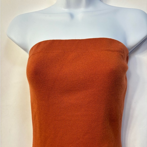 Rust Sweater Dress - Picture 3 of 5